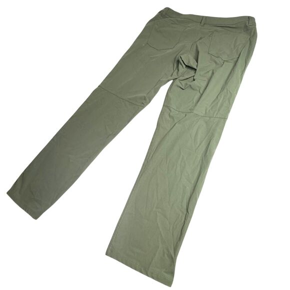 Lululemon Men's ABC Classic 5-Pocket Stretch Golf Chino Pants Green Size 36x32 - Picture 1 of 7